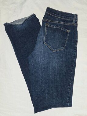 Old Navy Curvy Profile Mid Rise 8 Long Jeans
